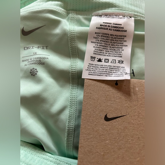 Nike mint green Dri Fit Tennis Skort π - Picture 9 of 11